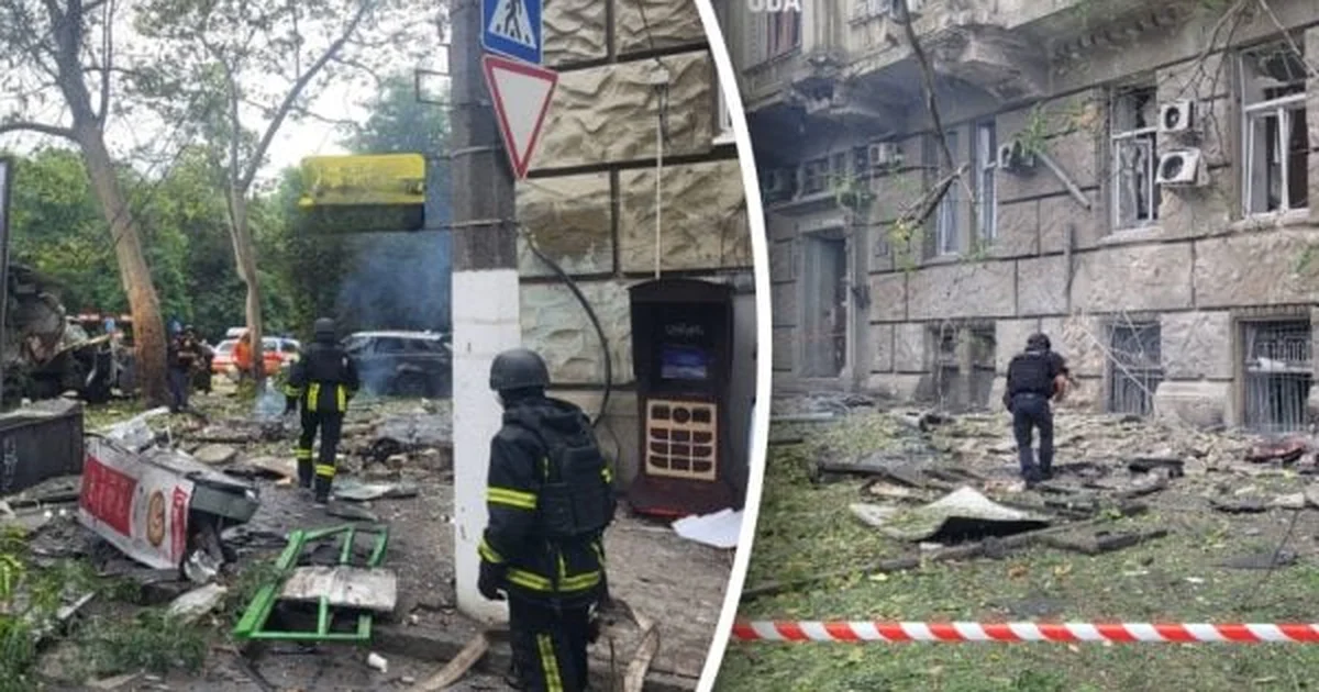 росія вгатила по центру одеси