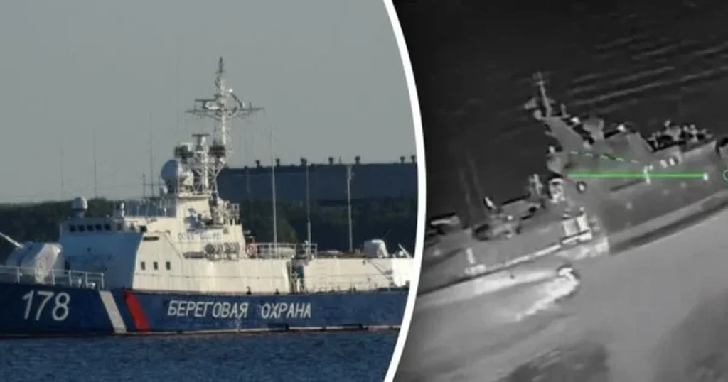 україна уразила російський корабель светляк