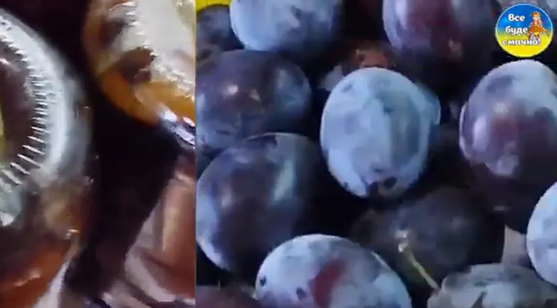 Мариновані сливи — пікантна закуска до м'яса